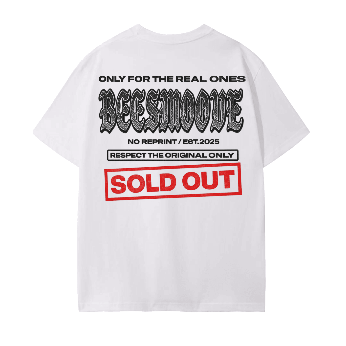 BEESMOOVE Respect the Vision Cotton T-Shirt - Beesmoove