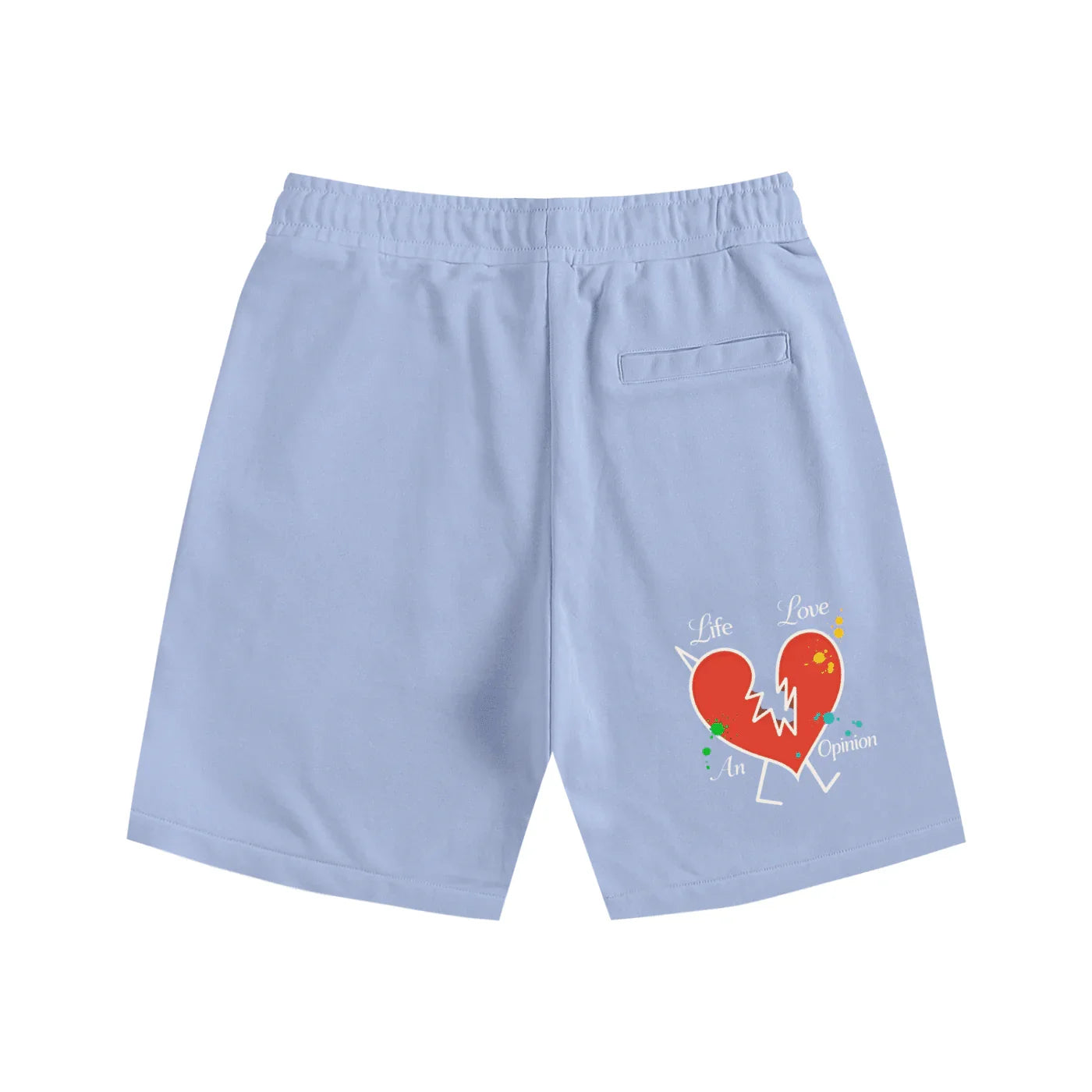 BEESMOOVE Heartbreak Hijack Cotton Shorts - Beesmoove