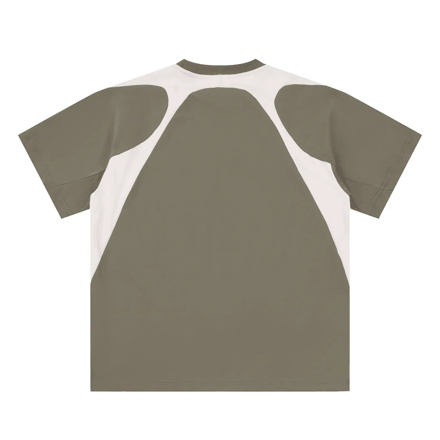 BEESMOOVE DOHIVE Contrast Panel Cotton T-Shirt - Beesmoove