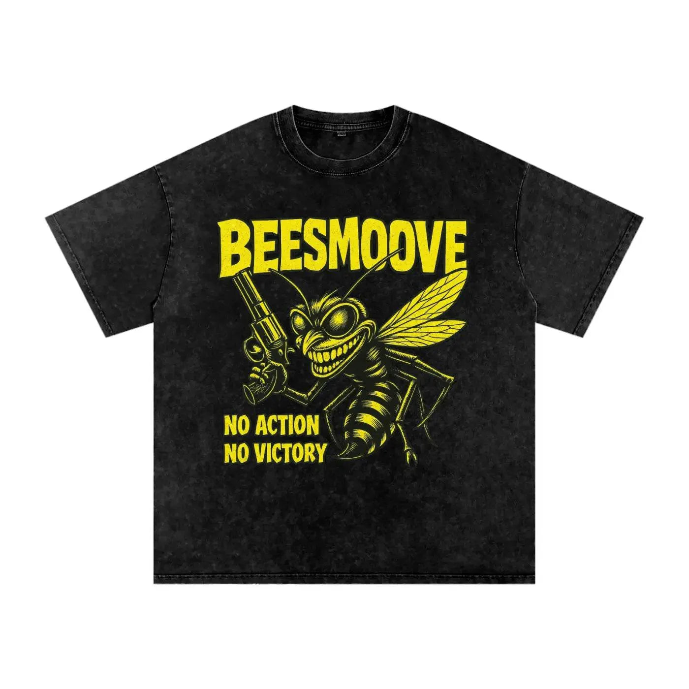 BEESMOOVE Hive Assassin Wash Oversize T-Shirt - Beesmoove