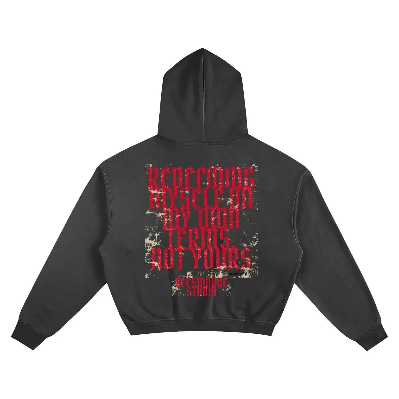 Beesmoove God Shaped Me Boxy Hoodie - Beesmoove