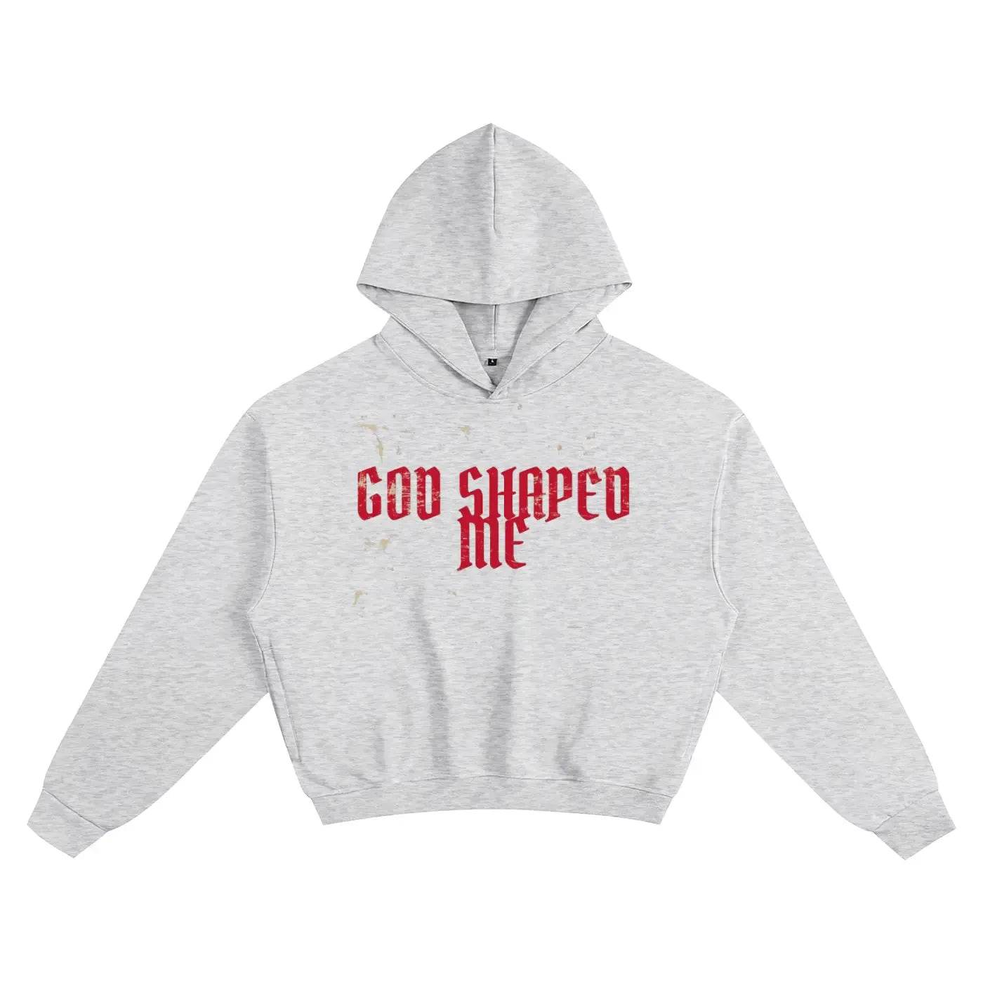 Beesmoove God Shaped Me Boxy Hoodie - Beesmoove