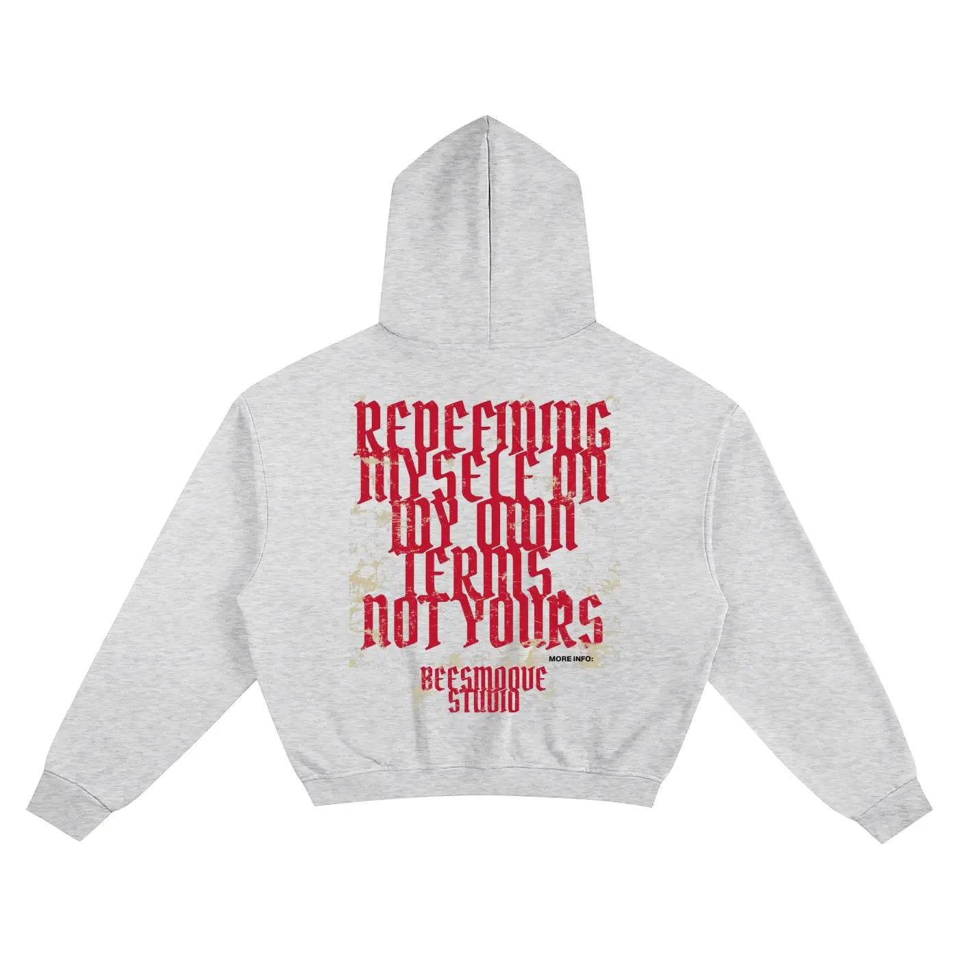 Beesmoove God Shaped Me Boxy Hoodie - Beesmoove