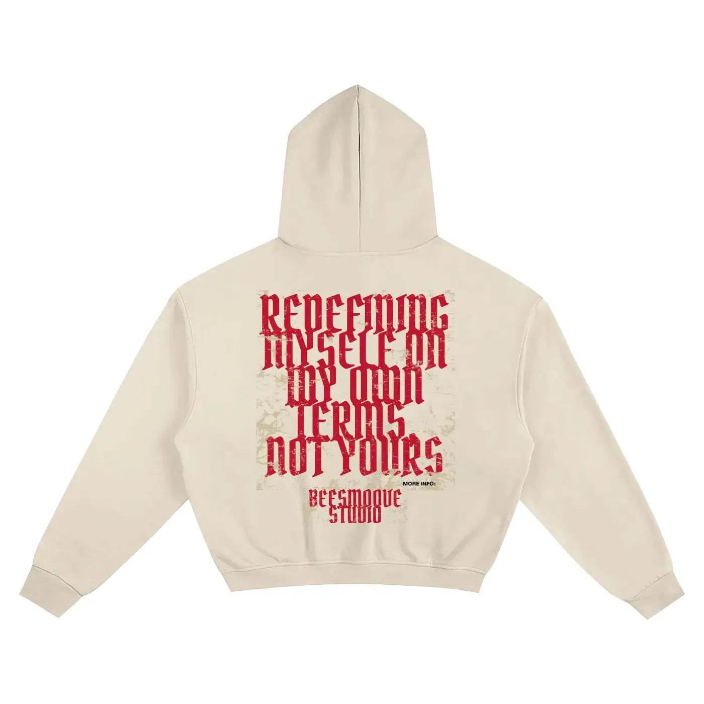 Beesmoove God Shaped Me Boxy Hoodie - Beesmoove