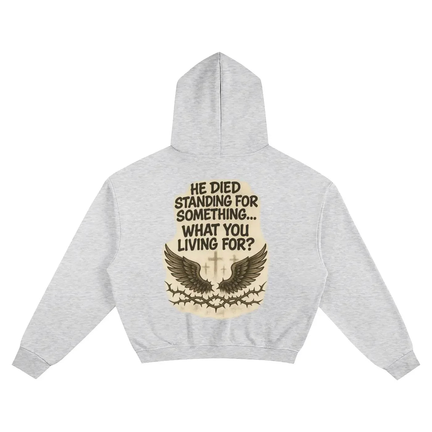 BEESMOOVE BEESMOOVE Black Jesus Boxy Hoodie - Beesmoove