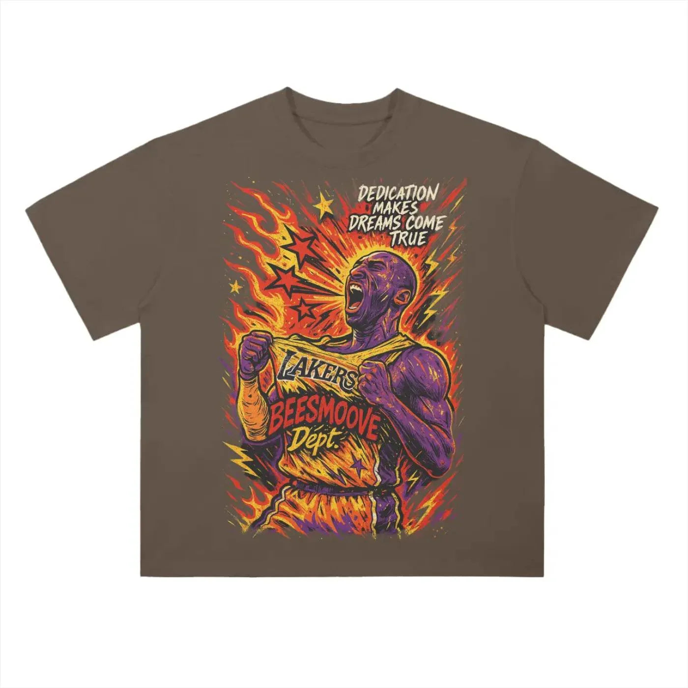 MAMBA MODE BEESMOOVE Dept. Collection Drop Shoulder Tee - Beesmoove