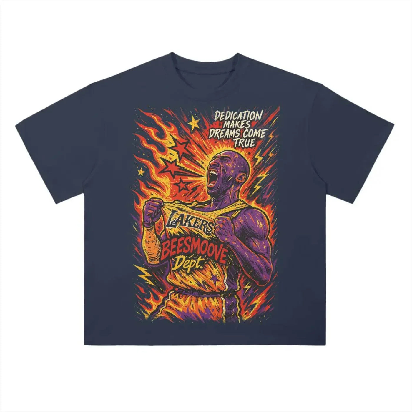 MAMBA MODE BEESMOOVE Dept. Collection Drop Shoulder Tee - Beesmoove