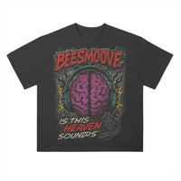 BEESMOOVE Heaven Got Bass Drop Shoulder Tee - Beesmoove