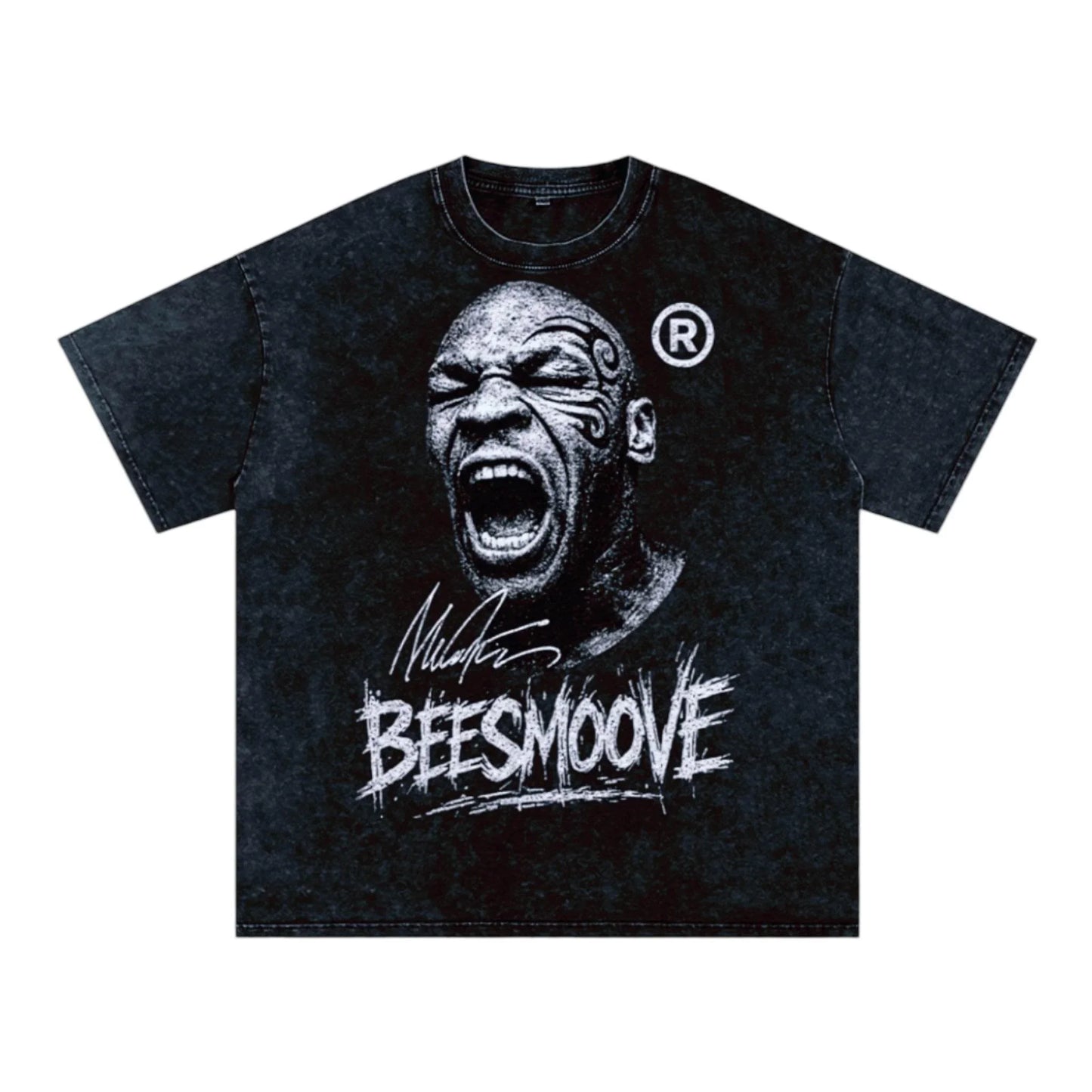 BEESMOOVE IRON LEGACY: TYSON EDITION Wash Oversize Tee - Beesmoove