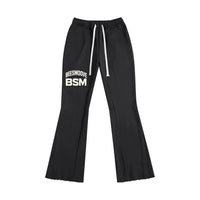 BEESMOOVE BSM Boss Status Mentality Flared Sweatpants - Beesmoove