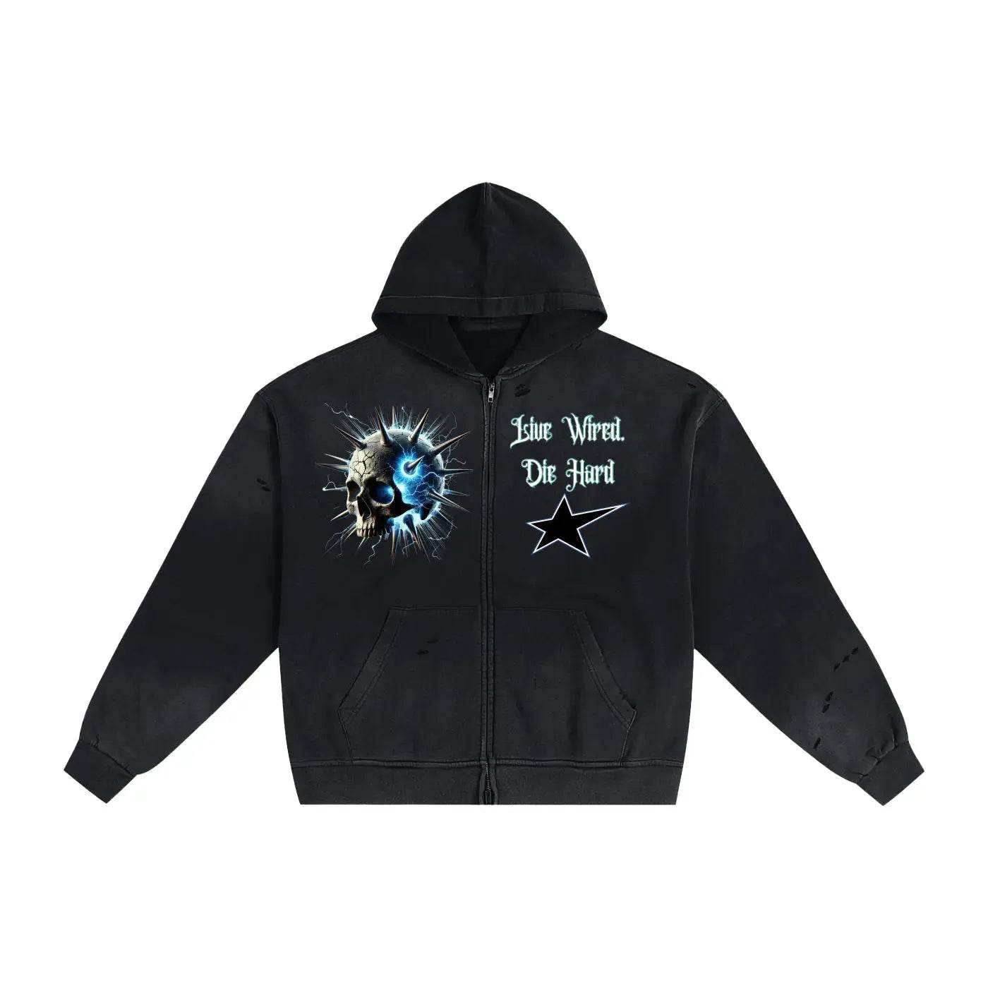 BEESMOOVE Live Wired
Sunfade Zip Hoodie - Beesmoove