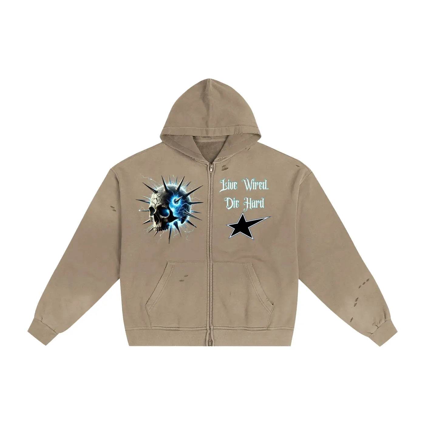 BEESMOOVE Live Wired
Sunfade Zip Hoodie - Beesmoove