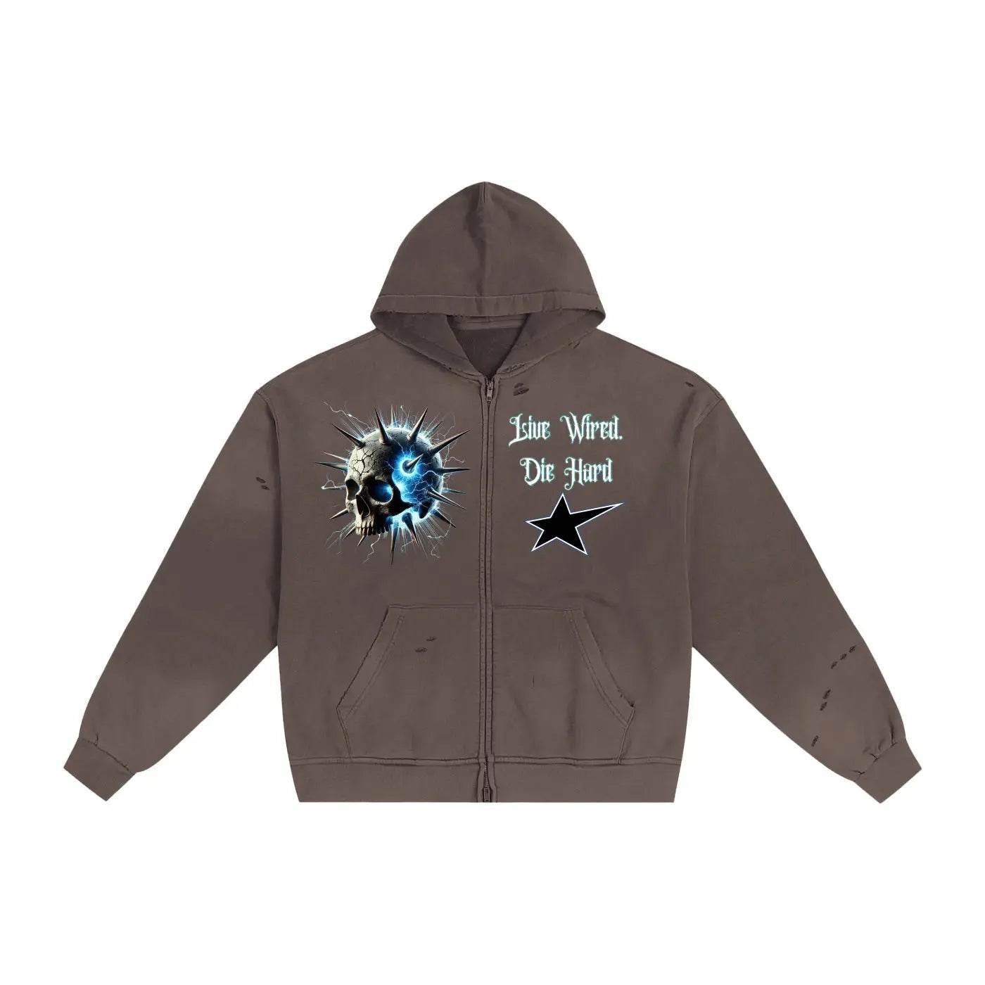 BEESMOOVE Live Wired
Sunfade Zip Hoodie - Beesmoove