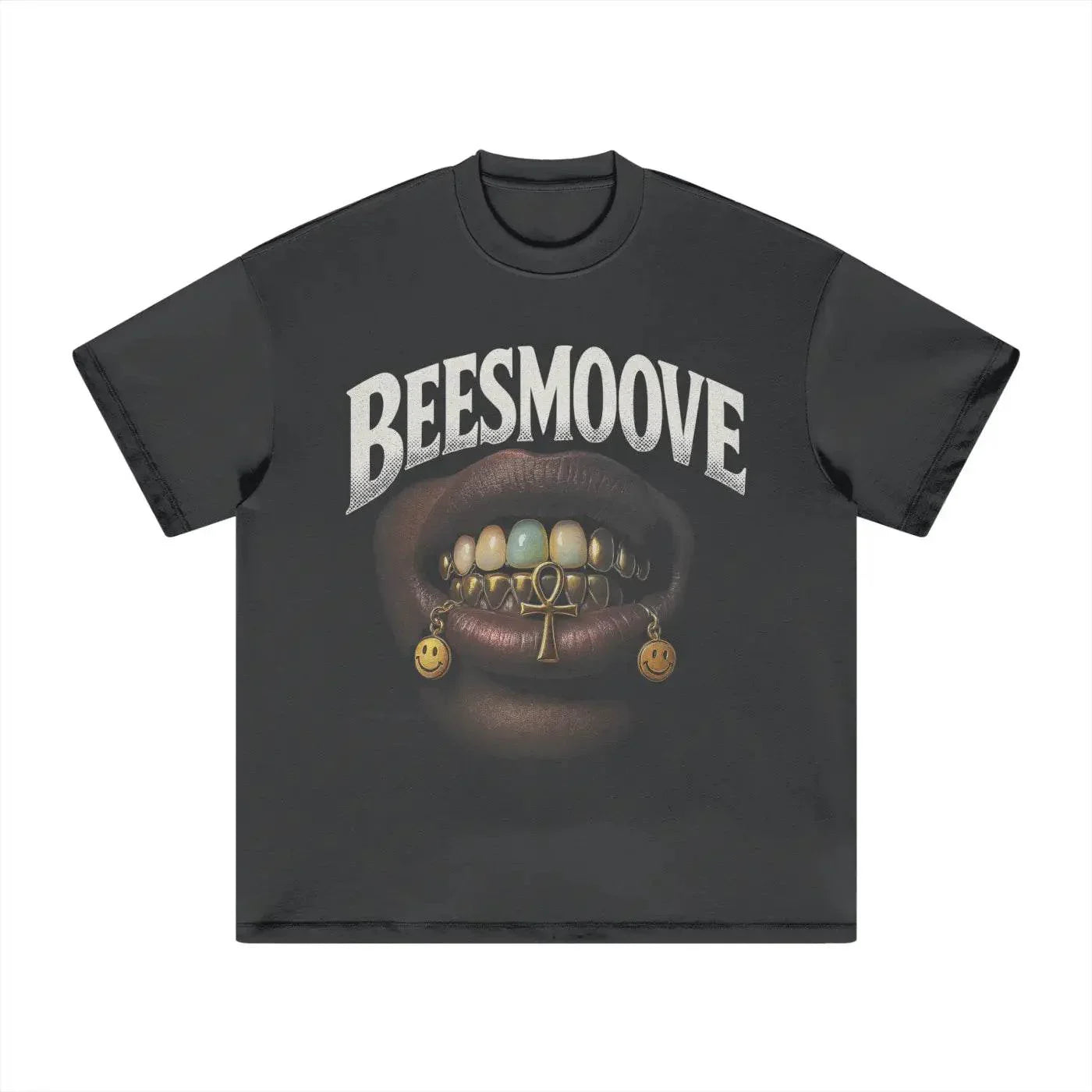 BEESMOOVE Uncaged Energy Heavyweight Earth Tone tee - Beesmoove