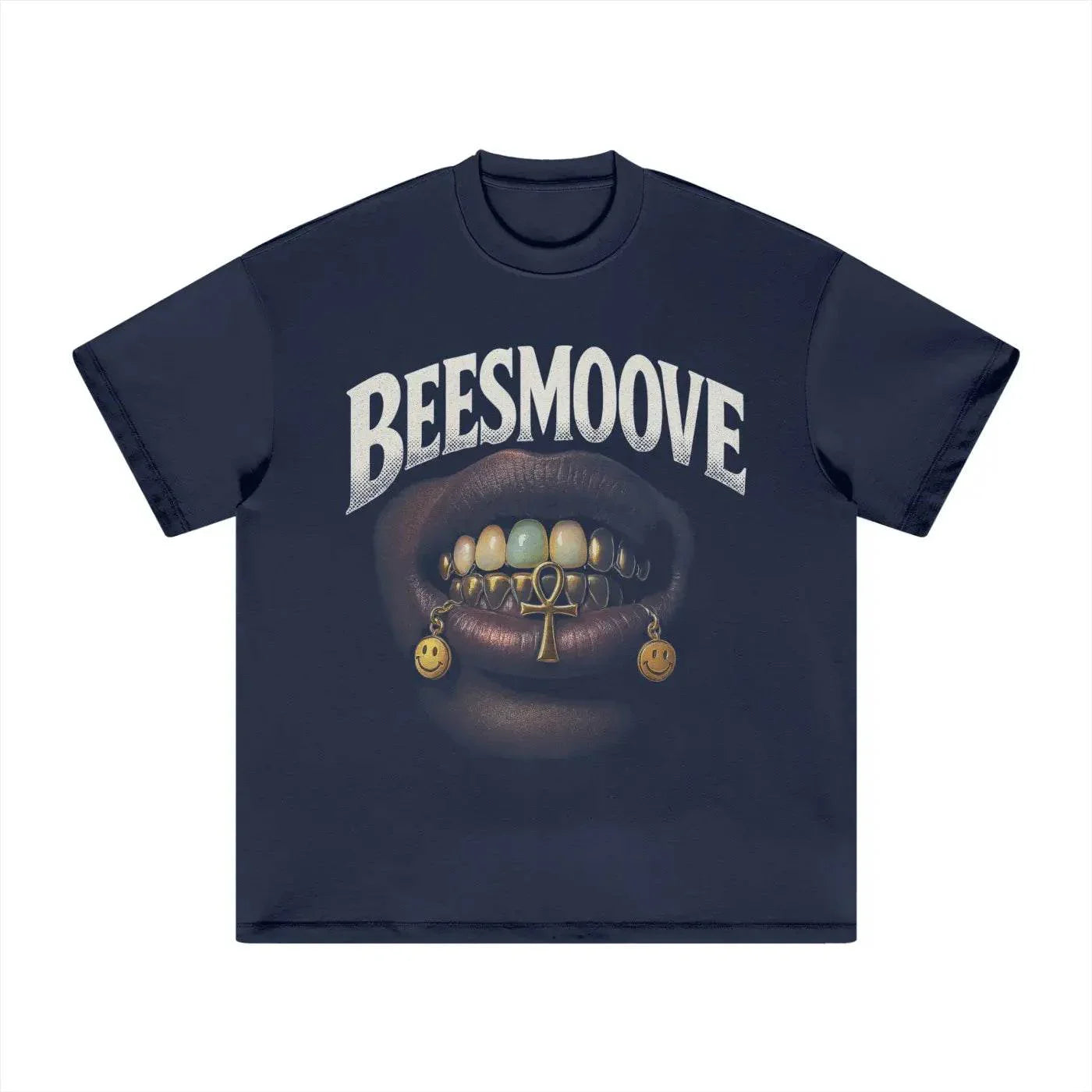 BEESMOOVE Uncaged Energy Heavyweight Earth Tone tee - Beesmoove