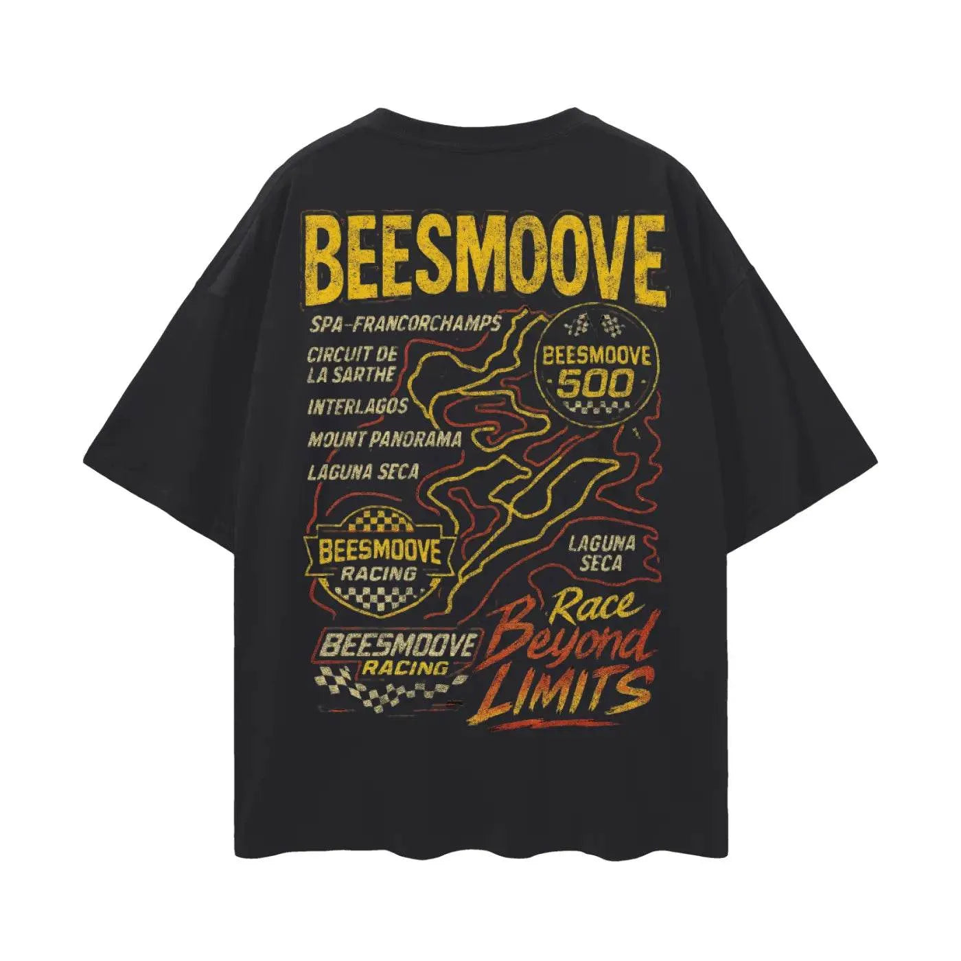 BEESMOOVE 23 Track Beast Drop Shoulder Tee - Beesmoove