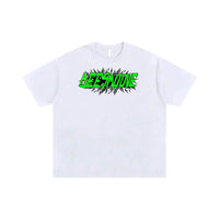 BEESMOOVE Retro Green Oversized T-shirt - Beesmoove