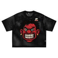 BEESMOOVE Hot Head BAD Taste See-through Boxy Net T-shirt - Beesmoove
