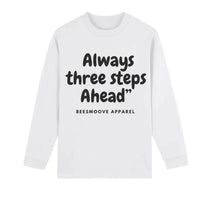 Beesmoove Always Three Steps Ahead’’ Cotton Drop Shoulder Long Sleeve Shirt - Beesmoove