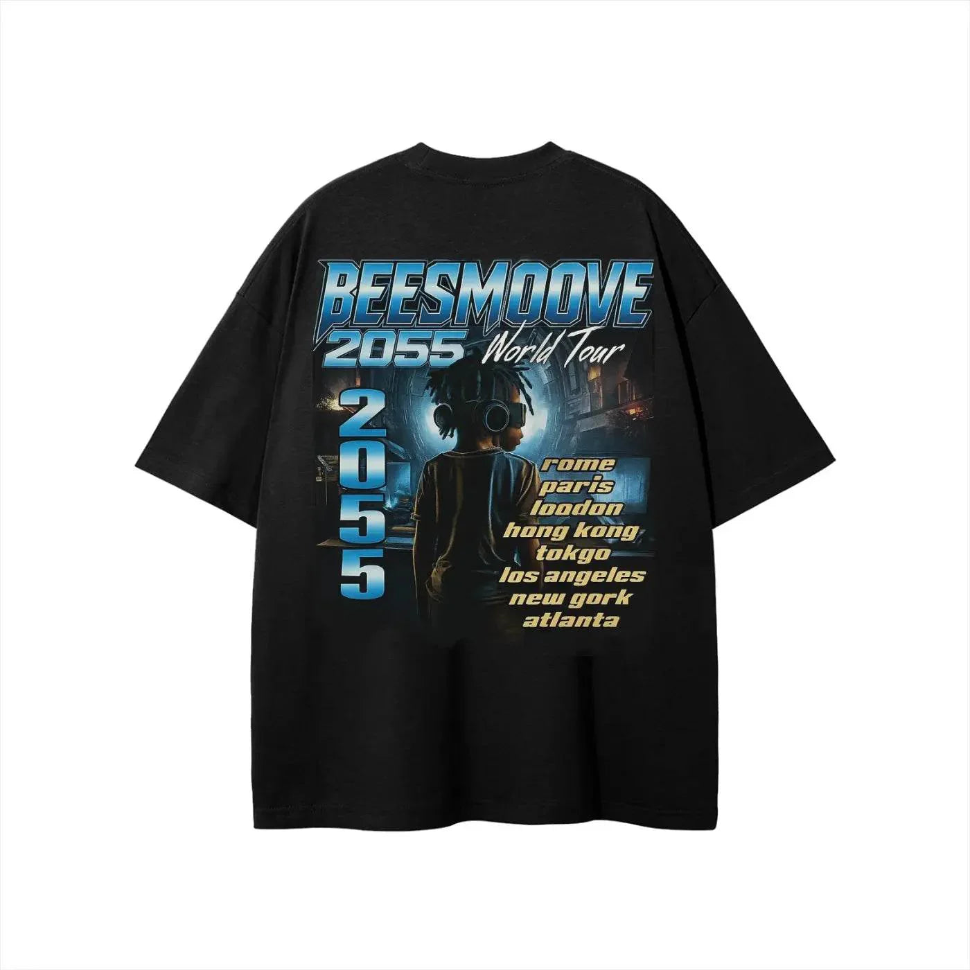 BEESMOOVE BEESMOOVE: The Future Loop 2055 Tee - Beesmoove