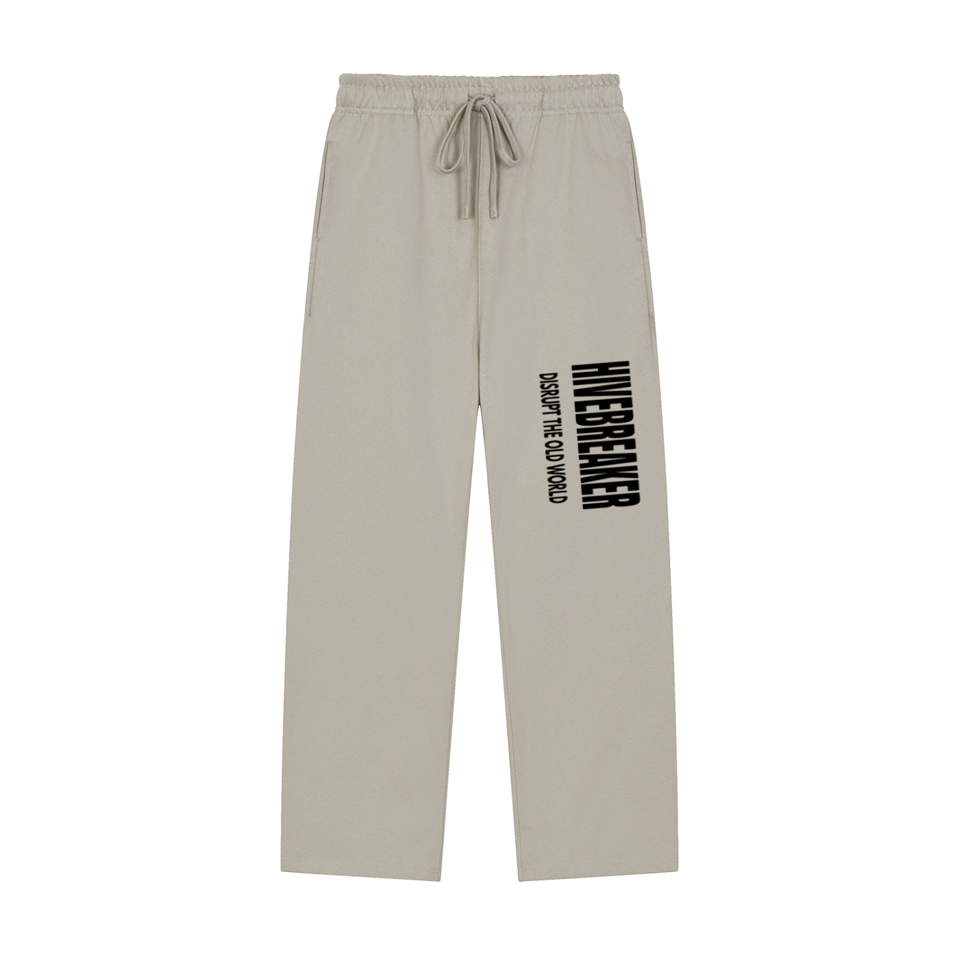 BEESMOOVE HIVEBREAKER: DISRUPT THE OLD WORLD Straight-Leg Sweatpants - Beesmoove