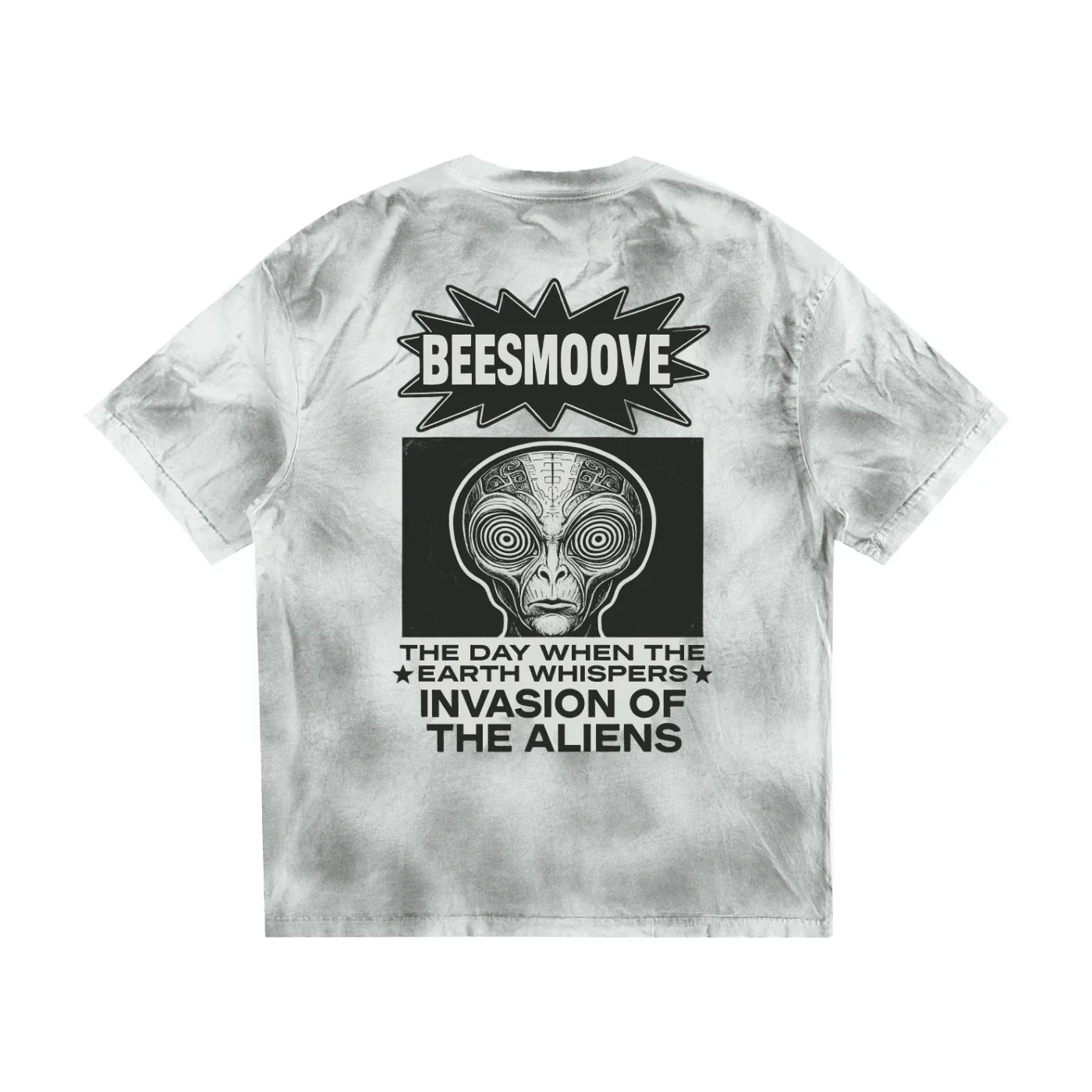 BEESMOOVE Silent Arrival Dirty Washed Tee - Beesmoove