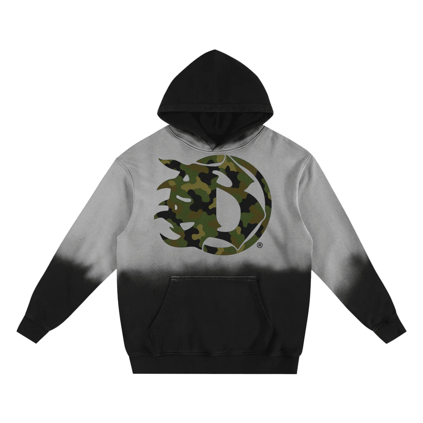 BEESMOOVE camouflage Frequency Sun Fade Hoodie - Beesmoove