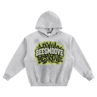 BEESMOOVE Toxic Crown Boxy Hoodie - Beesmoove