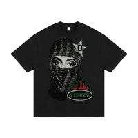 BEESMOOVE Street Star Surveillance Heavyweight Cotton T-Shirt - Beesmoove