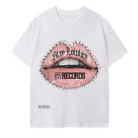 BEESMOOVE Bad day records Seamless Cotton T-Shirt - Beesmoove