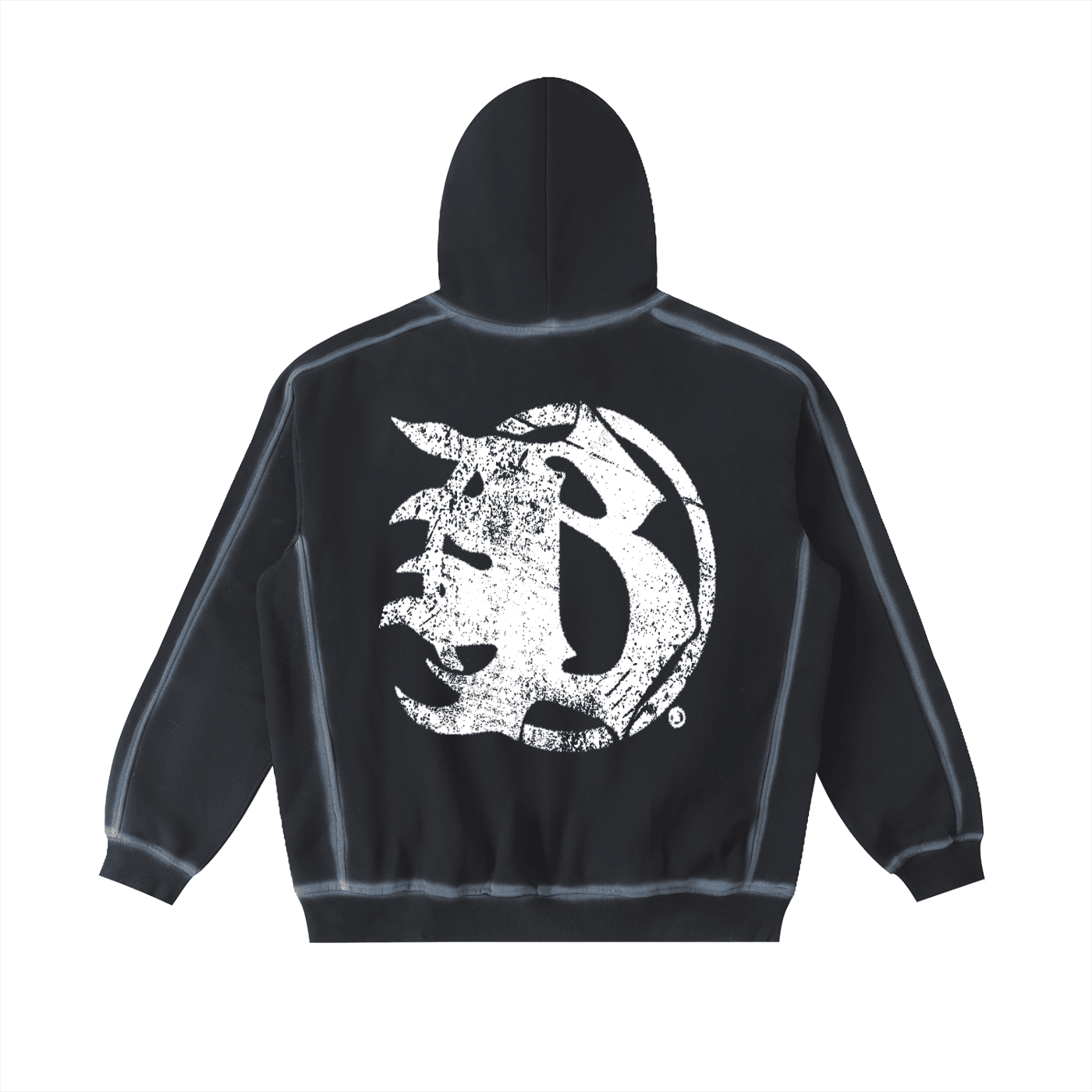 BEESMOOVE B-Squadron: Black Ops Edge Fleece Hoodie - Beesmoove