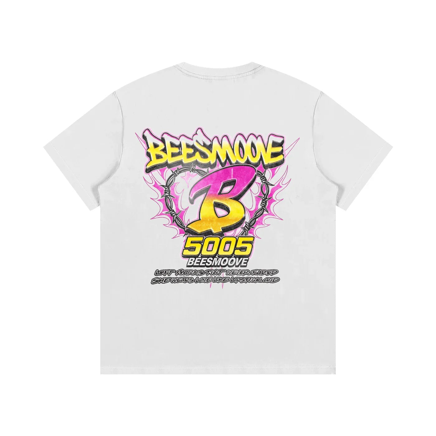 BEESMOOVE LoveScars 5005 Cotton T-Shirt - Beesmoove
