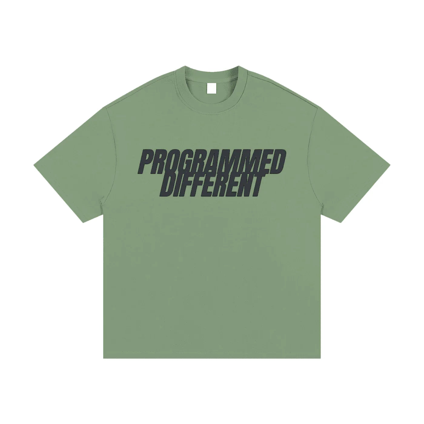 BEESMOOVE PROGRAMMED DIFFERENT Heavyweight Cotton T-Shirt - Beesmoove