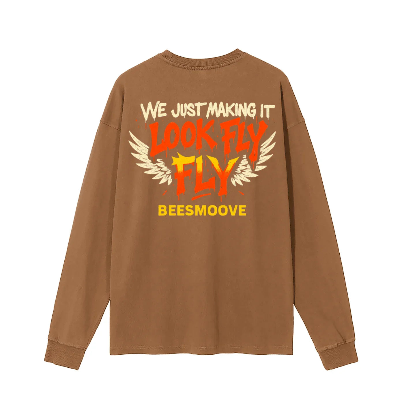 BEESMOOVE God wrote the vision Long Sleeve T-shirt - Beesmoove