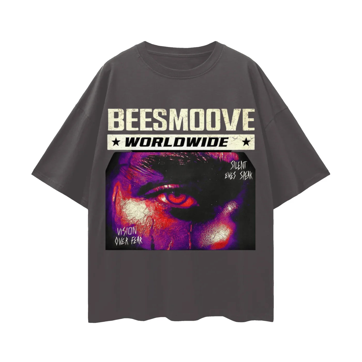 BEESMOOVE BuzzForce 24 Oversize Deep Drop Shoulder Tee - Beesmoove