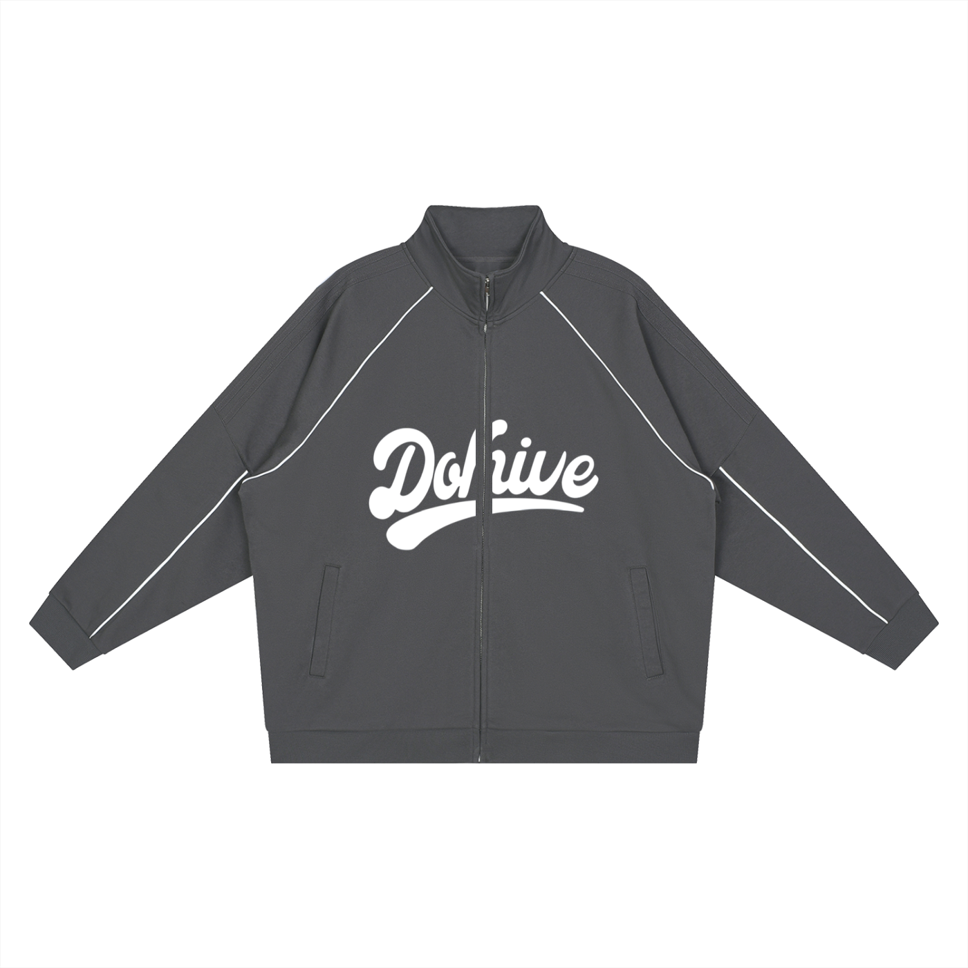 BEESMOOVE DOHIVE Reflection Striped Raglan Sleeve Jacket