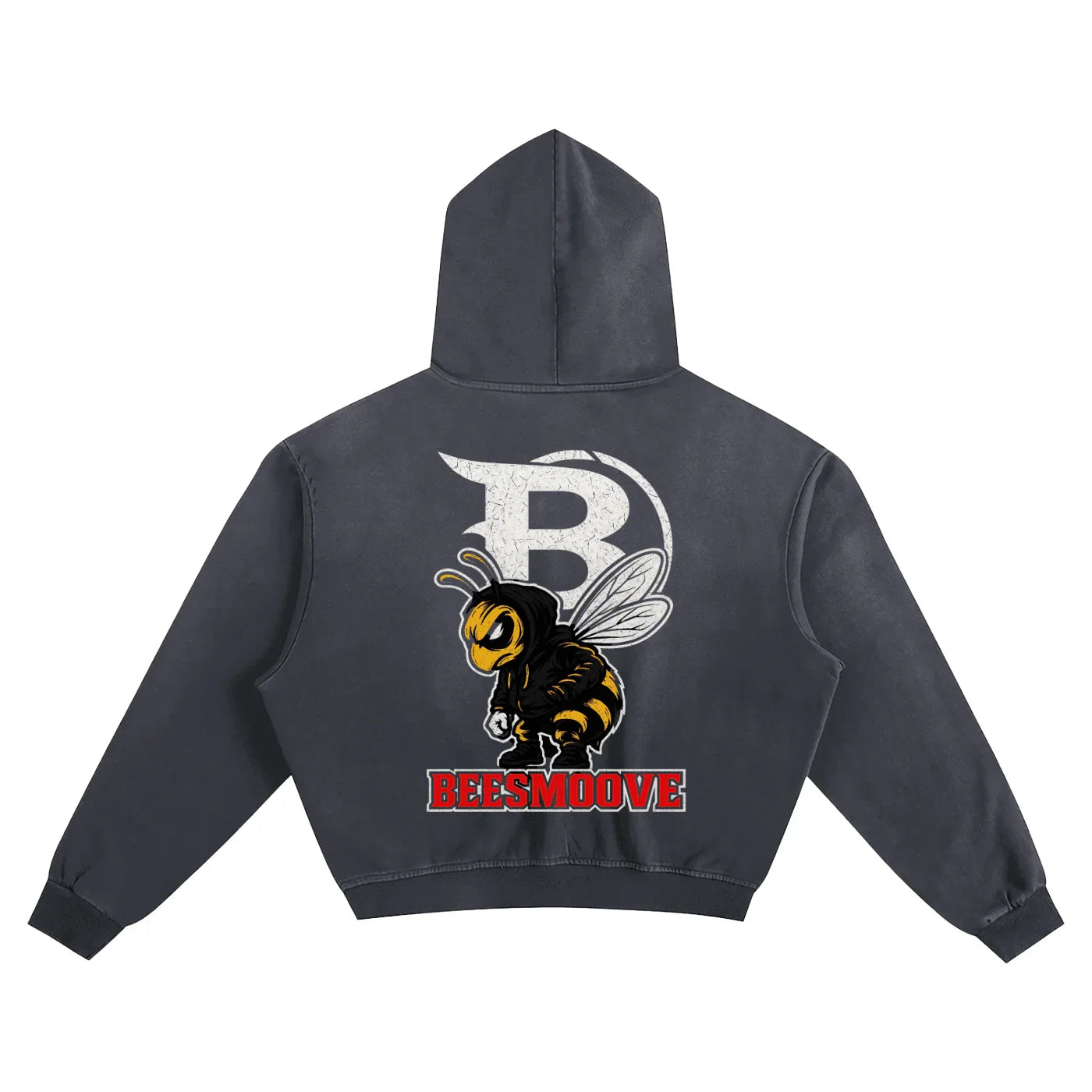BEESMOOVE Swarm Mentality Boxy Hoodie - Beesmoove