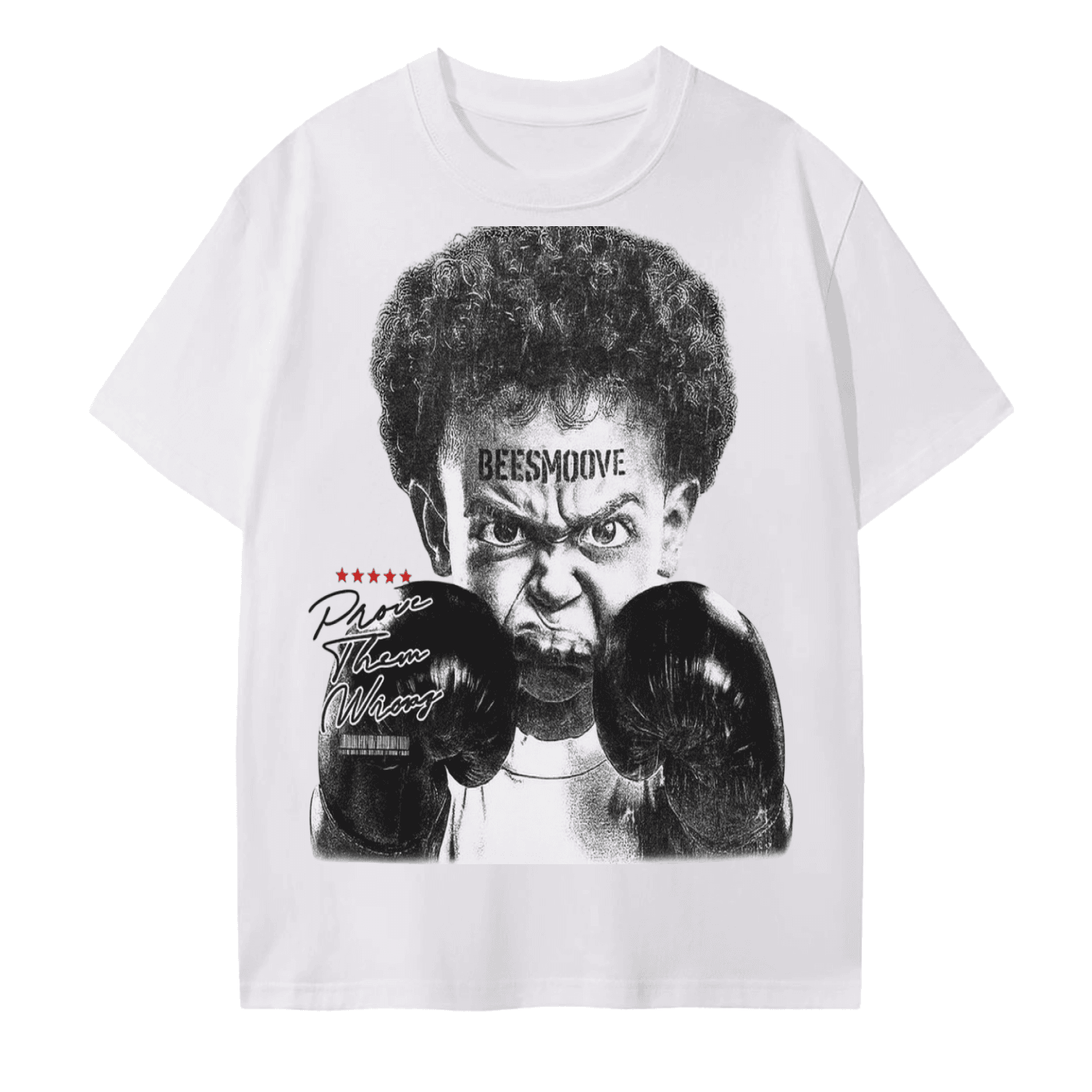 BEESMOOVE Forbidden Power Seamless Cotton T-Shirt - Beesmoove