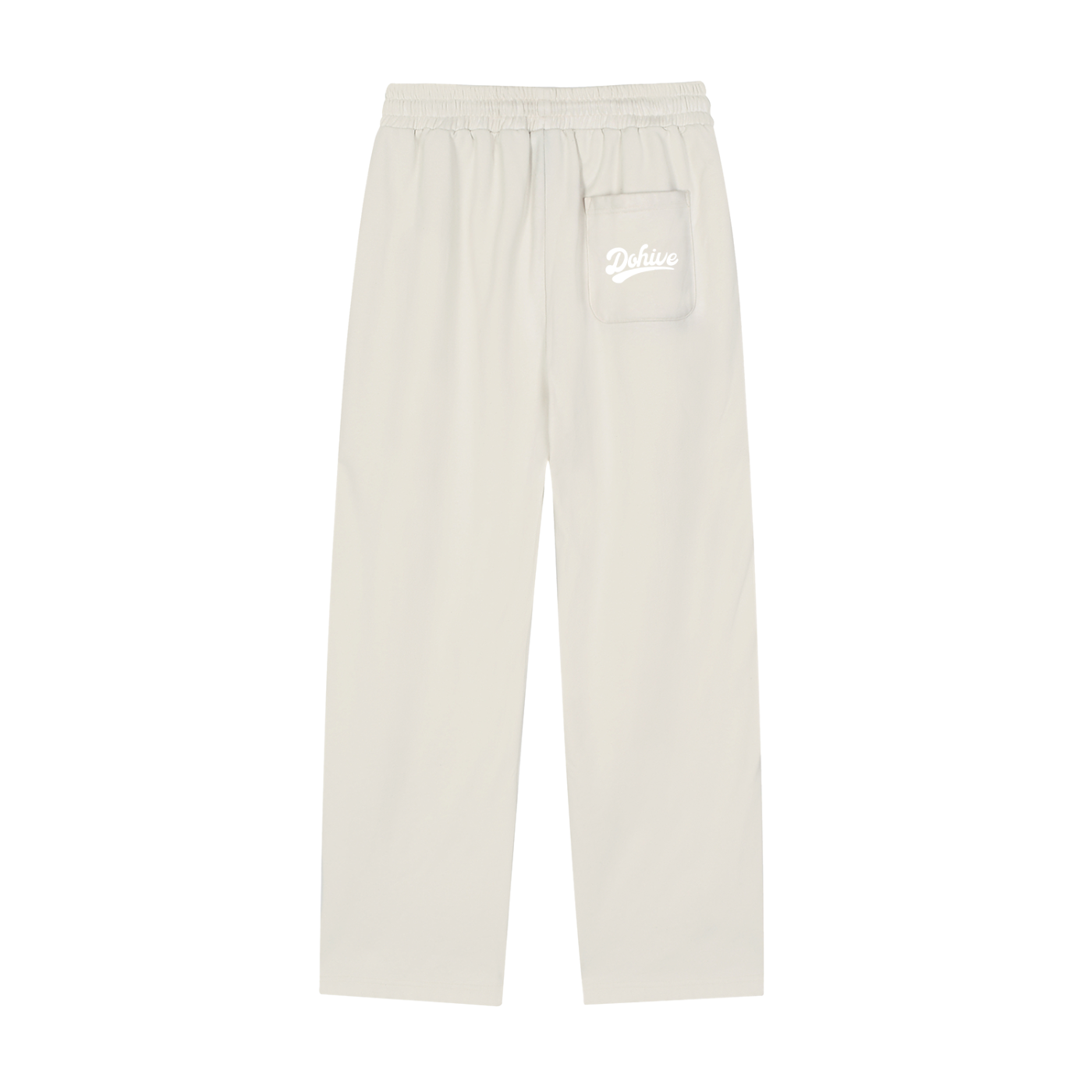 BEESMOOVE DOHIVE Reflection Striped Straight-Leg Sweatpants