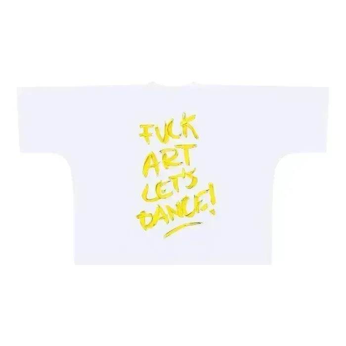 Beesmoove Abstract Art Oversize Boxy Tee - Beesmoove