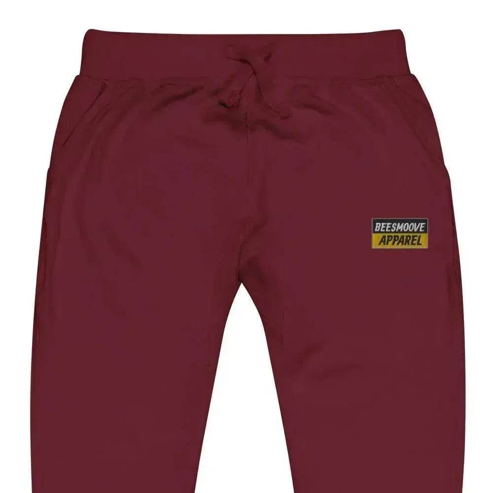 Beesmoove apparel black&gold mark Unisex fleece sweatpants - Beesmoove