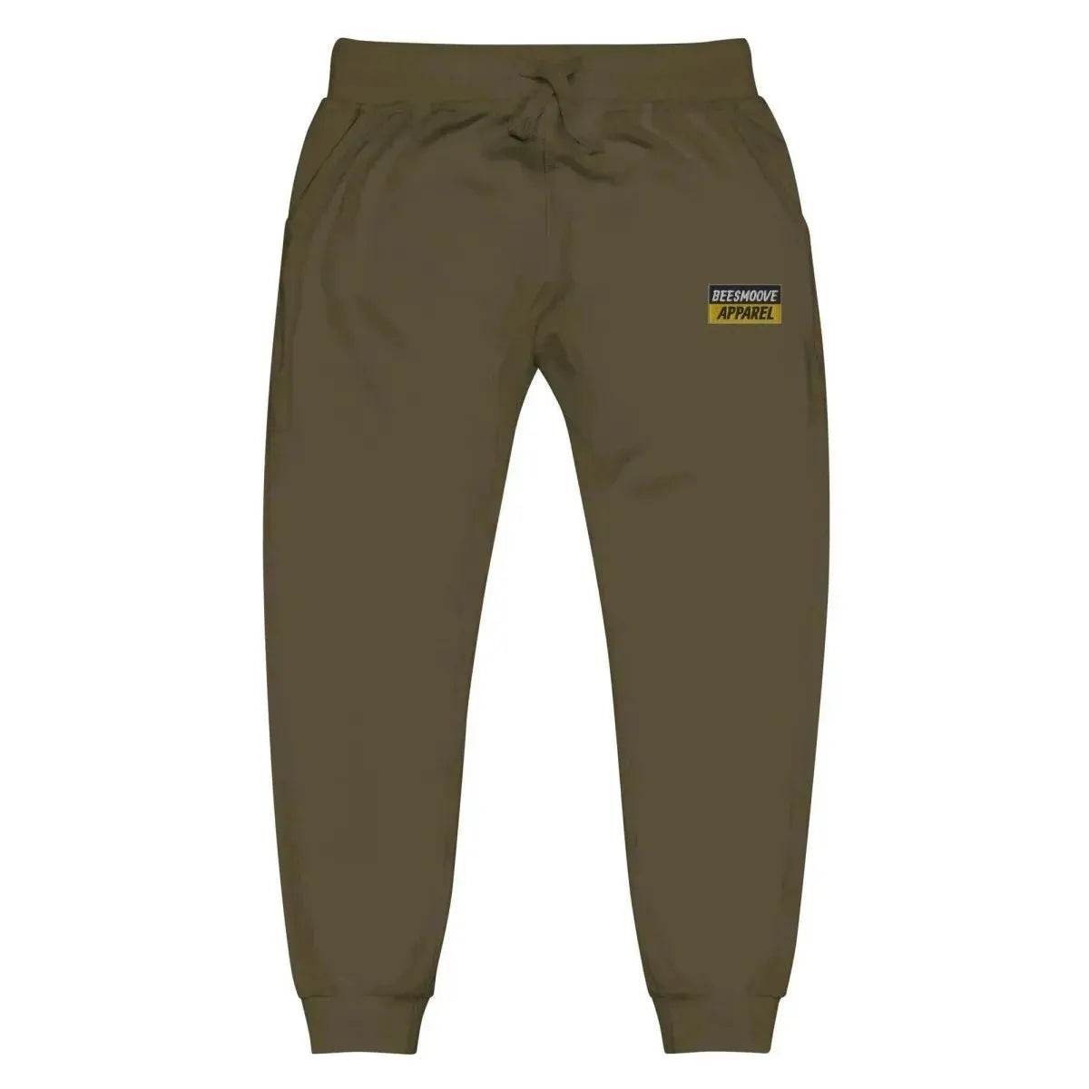 Beesmoove apparel black&gold mark Unisex fleece sweatpants - Beesmoove