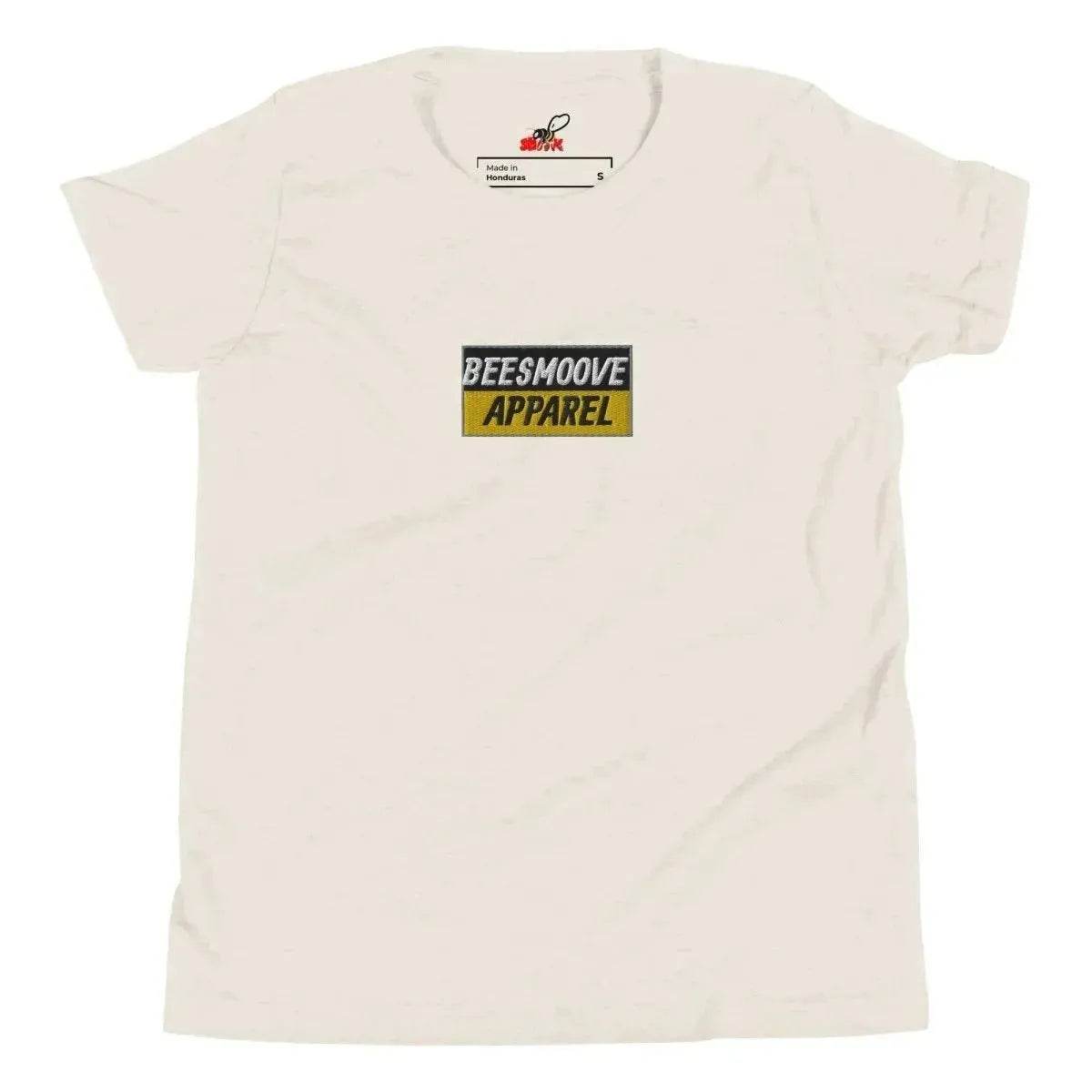 Beesmoove apparel black&gold mark Youth Short Sleeve T-Shirt - Beesmoove