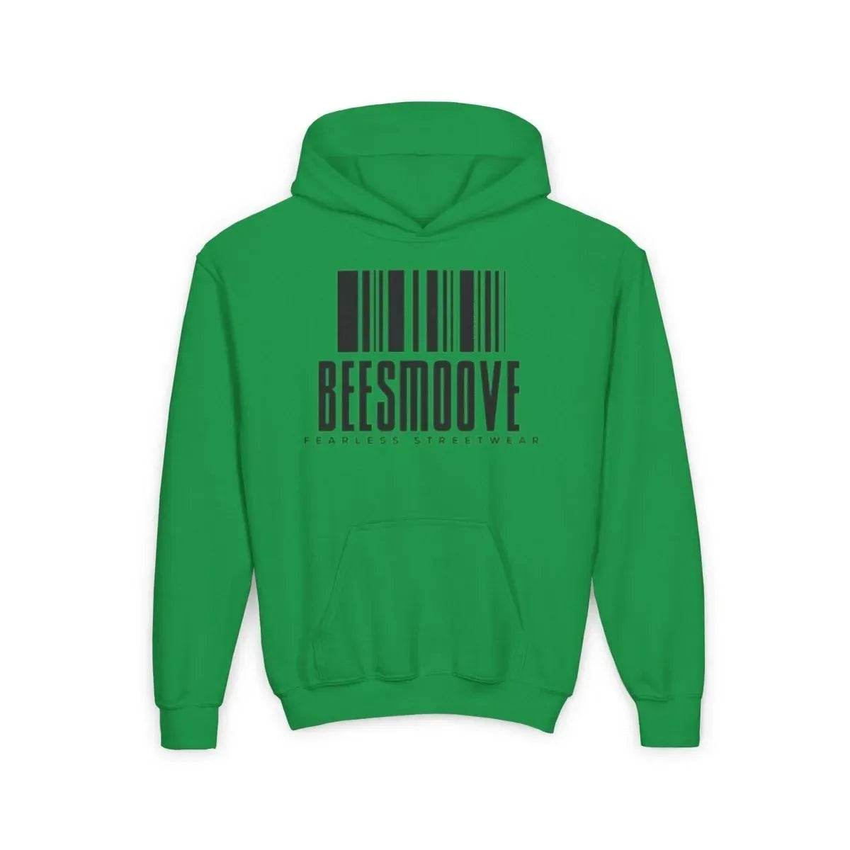 Beesmoove Barcode Youth Hooded Sweatshirt - Beesmoove