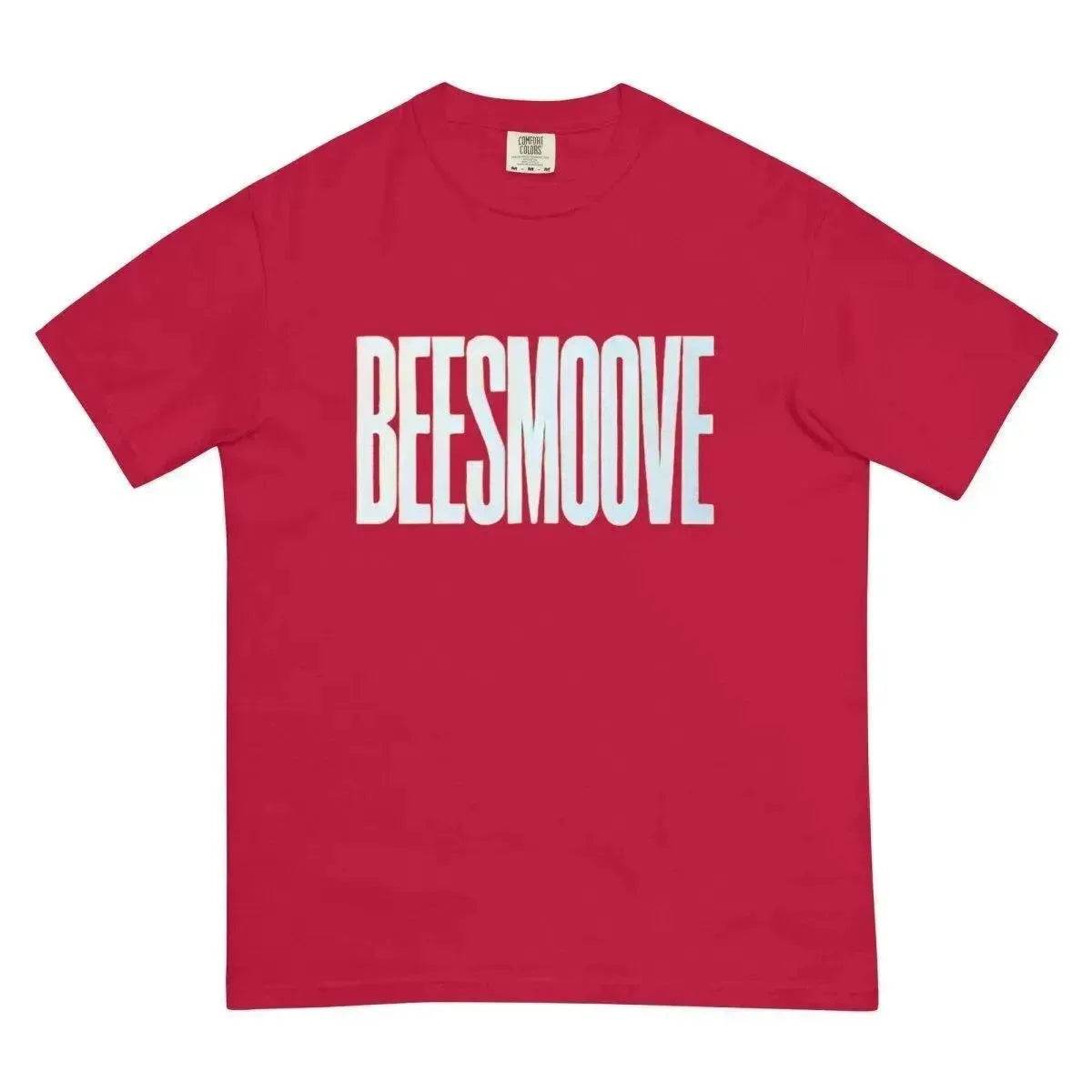 Beesmoove big boss letters garment-dyed heavyweight t-shirt - Beesmoove