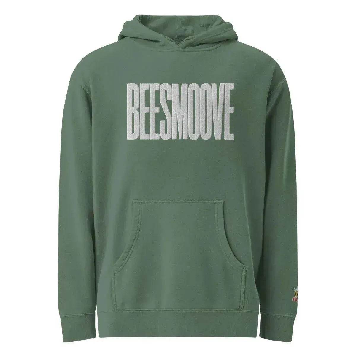 Beesmoove big boss pigment-dyed hoodie - Beesmoove