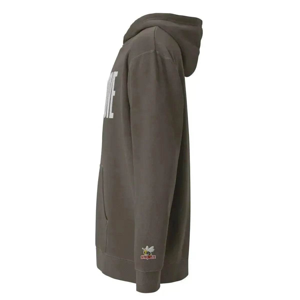 Beesmoove big boss pigment-dyed hoodie - Beesmoove