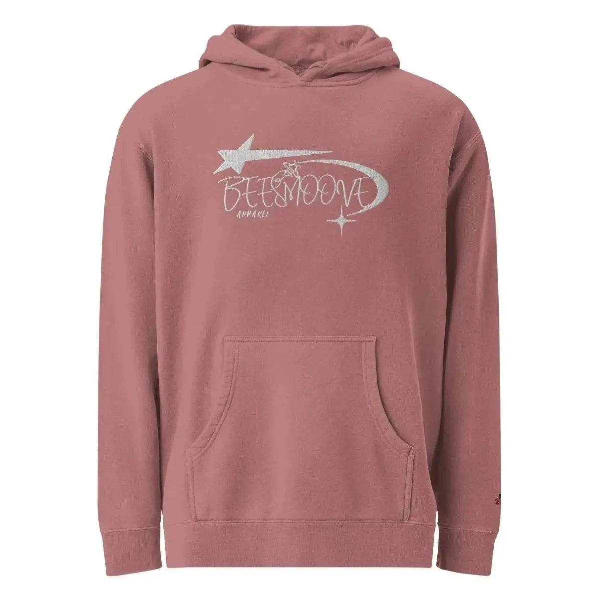 Beesmoove big star famous Unisex pigment-dyed hoodie - Beesmoove