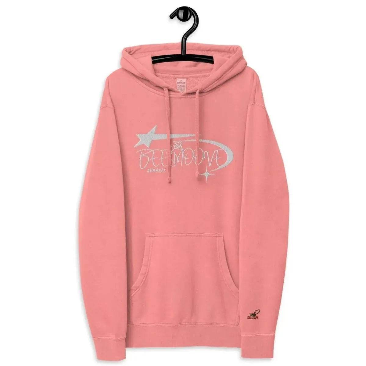 Beesmoove big star famous Unisex pigment-dyed hoodie - Beesmoove