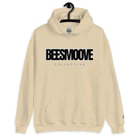 Beesmoove collective black white Unisex Hoodie - Beesmoove